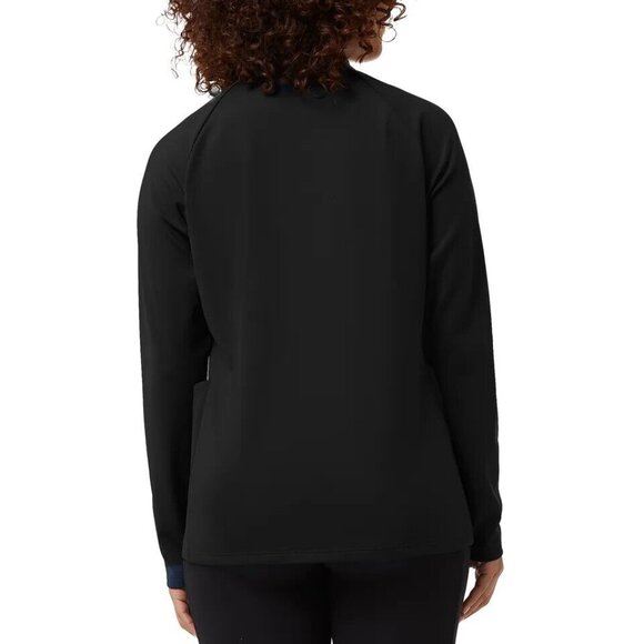 32 Degrees Ladies Half Zip Active Top Black XL(16-18) - Picture 2 of 4